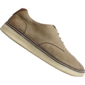 JOHNSTON & MURPHY Men Sneakers McGuffey Plain-Toe Size 13 M Grey Oxfords 25-8358